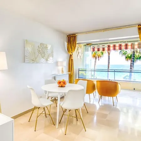 C4 - 1 Bdr Facing Sea & Beach - Parking, Tennis & Wifi Cannes Exterior photo